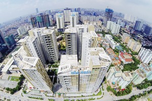 Các dự án chung cư đang tăng lên. Ảnh: Dũng Minh 