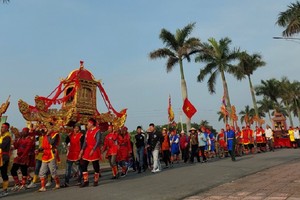 Thái Bình: Khai mạc lễ hội truyền thống đền A Sào năm 2023 
