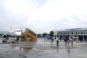 cảng hàng không Điện Biên hiện hữu.