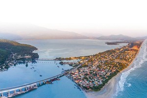 Huyện Phú Lộc nhìn từ trên cao. Ảnh minh họa: Nguồn internet