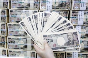 Ảnh minh họa: Đồng yen Nhật Bản. (Nguồn: EPA/TTXVN)