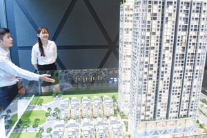 Thị trường địa ốc đang đón nhận nhiều thông tin tích cực. Ảnh: Dũng Minh 