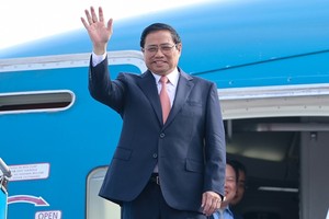 Chuyến công tác của Thủ tướng Phạm Minh Chính là dịp truyền tải thông điệp về một Việt Nam phát triển năng động, đổi mới, xây dựng nền kinh tế độc lập, tự chủ gắn với hội nhập quốc tế sâu rộng, thực chất, hiệu quả, tham gia chủ động, tích cực, đóng góp trách nhiệm với hòa bình, phát triển và các quan tâm chung của cộng đồng quốc tế - Ảnh: VGP/Nhật Bắc 