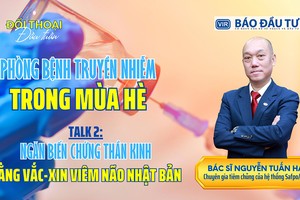 Ngăn biến chứng thần kinh bằng vắc-xin viêm não Nhật Bản 