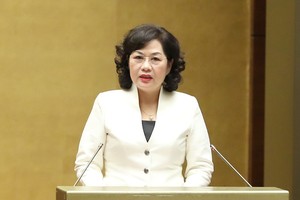 Thống đốc Ngân hàng Nhà nước Nguyễn Thị Hồng.