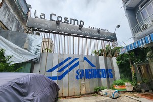 Dự án La Cosmo Residences không thể triển khai suốt 3 năm qua do vướng đất công xen cài. Ảnh: Việt Dũng 