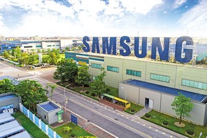 Samsung hiện là nhà đầu tư Hàn Quốc lớn nhất và cũng là nhà đầu tư nước ngoài lớn nhất tại Việt Nam. Ảnh: Đ.T 