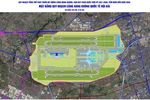 Quy hoạch tổng thể Cảng hàng không quốc tế Nội Bài.