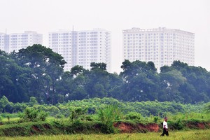 Hiện đang có khoảng 400 dự án tại Hà Nội và TP.HCM bị ách tắc do vướng thủ tục đất đai. Ảnh: Dũng Minh 