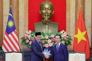 Chủ tịch nước Võ Văn Thưởng và Thủ tướng Malaysia Anwar Ibrahim