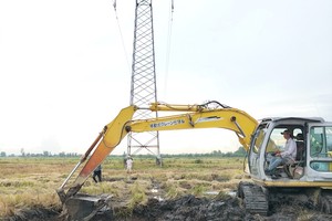 Lo gỡ vướng mặt bằng cho Dự án đường dây 220 kV Rạch Giá 2 - Kiên Bình