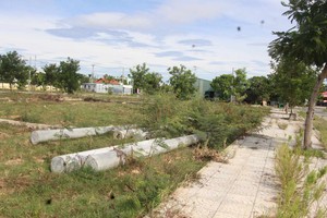 Dự án khu dân cư số 1 mở rộng, phường Điện An do Công ty Minh Hoàng Long làm chủ đầu tư.