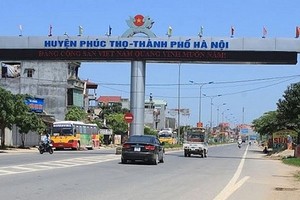 Hà Nội duyệt chỉ giới tuyến đường 24 m nối hai tỉnh lộ 419 và 418 