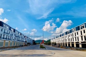 Thị xã Thái Hòa phát triển hiện đại với loạt dự án TNR xuất hiện ngay trung tâm đô thị.