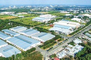 Khu công nghiệp do Tập đoàn Tân Tạo làm chủ đầu tư.