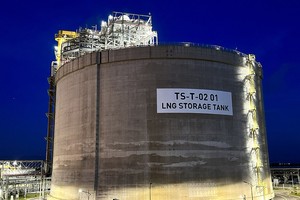 Kho cảng LNG Thị Vải tại tỉnh Bà Rịa - Vũng Tàu