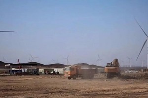 Sập cột tháp tua-bin gió gây thương vong ở Trung Quốc