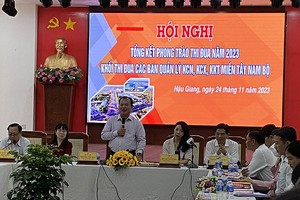 Phó chủ tịch UBND tỉnh Hậu Hậu Giang Nguyễn Văn Hòa phát biểu khai mạc