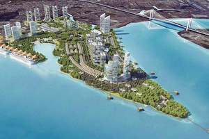 Dự án Mũi Đèn Đỏ được phối cảnh hoành tráng, nhưng thực tế đang hoang phế. Dự án này được dùng làm tài sản đảm bảo cho hơn 130 khoản vay, tổng cộng hơn 584.000 tỷ đồng, trong khi giá trị thực chỉ khoảng 22.000 tỷ đồng.