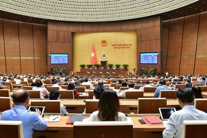 Phiên họp chiều 28/11 của Quốc hội.