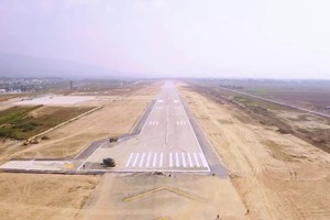 Bên trong nhà ga hành khách - Cảng hàng không Điện Biên. (Ảnh: ACV).