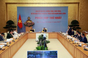 Phó thủ tướng Trần Hồng Hà họp Ban chỉ đạo các chương trình, công trình, dự án quan trọng quốc gia, trọng điểm ngành năng lượng lần thứ nhất 