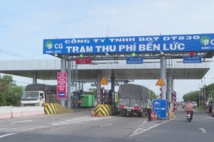 Tuyến BOT ĐT 830, một trong những dự án hạ tầng giao thông do Tracodi thi công