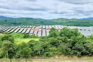 Nhà máy Điện mặt trời Sê San 4 do Tập đoàn Điện lực Việt Nam (EVN) làm chủ đầu tư có tổng vốn đầu tư hơn 937 tỷ đồng. Ảnh: EVN.