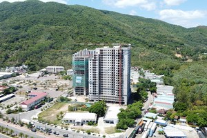 Dự án Nhà ở xã hội Tân Đại Minh 2 - Lamer 2 (ảnh chụp cuối tháng 8/2023).