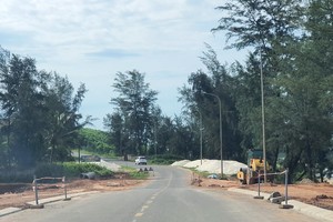 Dự án đường ven biển tỉnh Quảng Trị vẫn đang đảm bảo tiến độ đề ra
