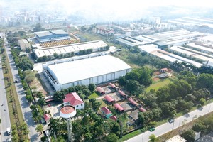 Các cụm công nghiệp thường có quy mô vừa và nhỏ. Ảnh: Dũng Minh 