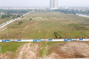 Hàng trăm dự án nhà ở trên khắp cả nước đang chậm tiến độ do vướng pháp lý. Ảnh: Dũng Minh 