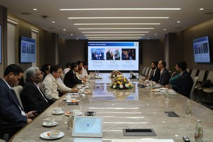 Đoàn công tác tỉnh Phú Yên do ông Tạ Anh Tuấn, Chủ tịch UBND tỉnh làm Trưởng đoàn đã làm việc với Tập đoàn Gail (Ấn Độ), nội dung trao đổi về khí đốt và xây dựng trung tâm năng lượng, khí hóa lỏng ở Phú Yên vào ngày 24/11/2023.