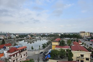 Một góc đô thị huyện An Dương, TP. Hải Phòng. Ảnh: Thanh Sơn