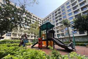 Tổng liên đoàn Lao động Việt Nam đã chỉ đạo tiến hành khảo sát nhu cầu thuê nhà của công nhân ở các địa phương. Trong ảnh: Một khu nhà ở công nhân ở Bắc Ninh