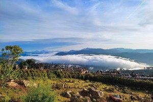Săn mây Cầu Đất ngút ngàn tinh khôi 