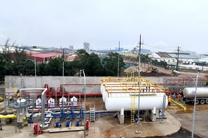 PV GAS DISTR vận hành Hệ thống cấp bù LPG để đáp ứng nguồn khí thấp áp cho khu vực Bắc Bộ