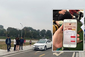 Sản phẩm dự án Việt Trì Spring đang được chào bán rầm rộ. Ảnh: Thành Nguyễn 