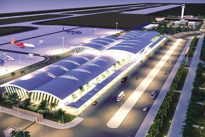 Phối cảnh sân bay Phan Thiết (Bình Thuận)