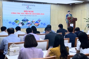 Ông Hồ An Phong, Thứ trưởng Bộ Văn hóa, Thể thao và Du lịch cho rằng, hoạt động quảng bá, xúc tiến du lịch như một dòng chảy không ngừng. (Ảnh: Hồng Hạnh)