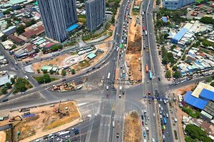 Hình ảnh nút giao thông hiện đại nhất TP.Thủ Đức được đầu tư hơn 3.400 tỷ đồng