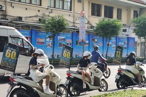 Nhiều chủ đầu tư, nhà môi giới bắt đầu tự tin ra hàng. Ảnh: Lê Toàn 