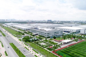  Các khu công nghiệp ở phía Bắc có tỷ lệ lấp đầy cao là nhờ các tập đoàn sản xuất lớn như Samsung, LG... đến đầu tư 