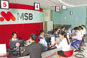 MSB huy động 800 tỷ đồng trái phiếu trong 2 tháng gần đây