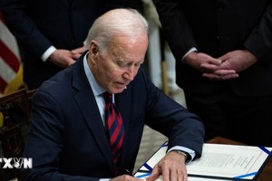 Tổng thống Mỹ Joe Biden. (Ảnh: AFP/TTXVN)