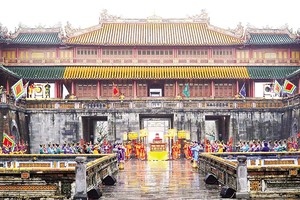 Đại Nội (Kinh thành Huế) là nơi thường xuyên diễn ra các sự kiện văn hóa quan trọng của tỉnh Thừa Thiên Huế