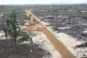 Khu vực ven biển xã Hải Ninh, huyện Quảng Ninh, tỉnh Quảng Bình.