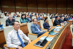 Phiên khai mạc Kỳ họp thứ 7 của Quốc hội.