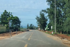 Dự án đường ven biển tỉnh Quảng Trị gặp nhiều vướng mắc trong công tác giải phóng mặt bằng