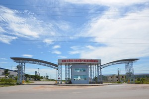 Khu vực Khu công nghiệp Nam Đông Hà.